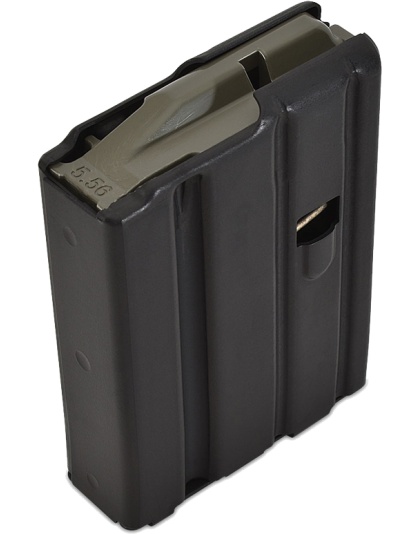 D&h Tactical Magazine 5.56X45 10 Rounds Aluminum Black AR-15