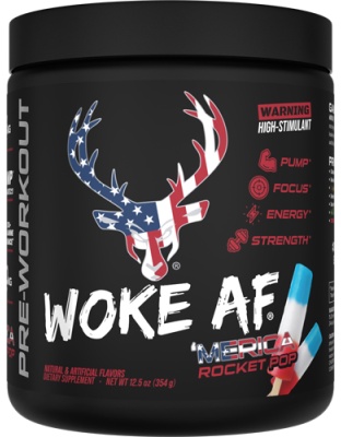 Bucked Up Pre-Workout Woke Af Rocket Pop 30 Servings