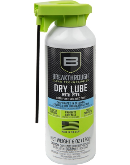 Breakthrough Clean Aerosol Dry Lube 6 Ounce Clear