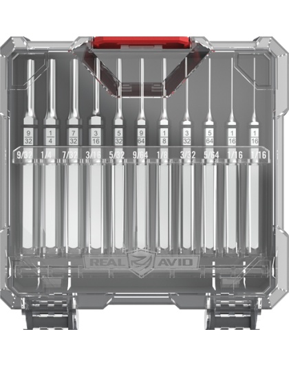 Real Avid Accu-Punch Set 11 Piece Roll Pin Punch Set