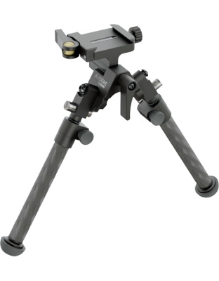 Audere Shadow Bipod 10 Ounce. Arca Rail Mount Carbon Fiber