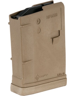 Mission First Tactical Magazine AR-15 5.56X45MM 10 Rounds Scorched Earth Poly