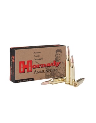 Hornady Custom Rifle Ammunition.250 Savage 100 gr Interlock SP 2800 fps 20/ct