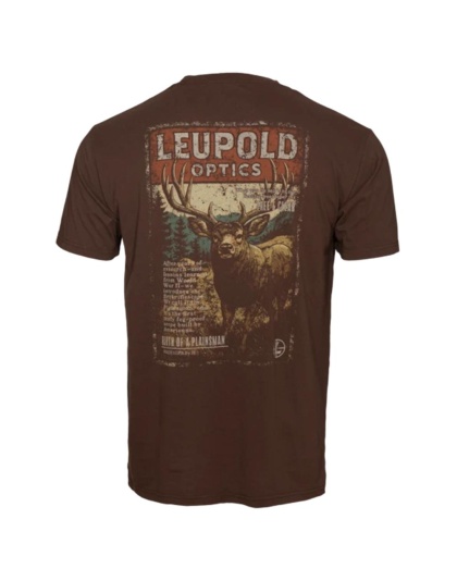 Leupold Magazine Short Sleeve Shirt Brown Heather 2XL