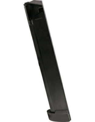 AMEND2 Magazine for Glock Mod C 9 mm 34 Rounds Poly Black