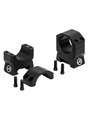 Athlon Rings Armor 1" Medium 0.9" Height Black