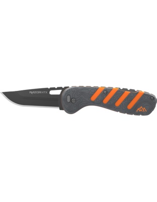 Outdoor Edge Razor Htx 3" Folder Gray/Orange with Blade Pod