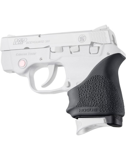 Hogue Handall Beavertail Grip Sleeve Smith & Wesson Bodygaurd .380 Black