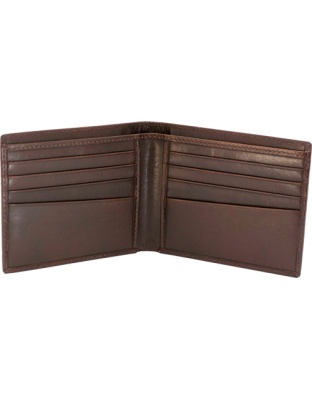 Cameleon Smith & Wesson Men's Bi-Fold Wallet Brown