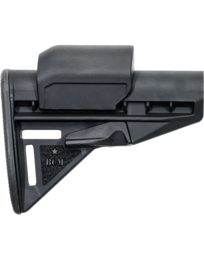 Bravo Company Manufacturing Stock Mod 3 with Risers Fits AR-15 Mil-Spec Black