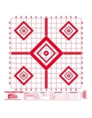 Pro-Shot Products Splatter Shot Target 16" Sight-in Red Diamond 10-Pack