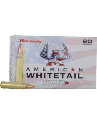 Hornady Whitetail Tipped 6.5CM 129 Grain Sst Tipped 20 Rounds 10 Boxes per Case