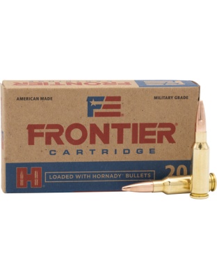 Frontier 6.5 Grendel 123 Grain Full Metal Jacket 20 Rounds 10 Boxes per Case