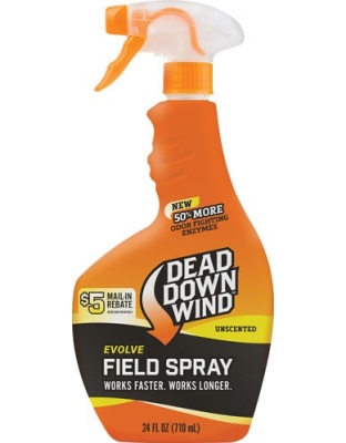 Dead Down Wind Scent Elimination Spray 50% Formula 24FL Oz