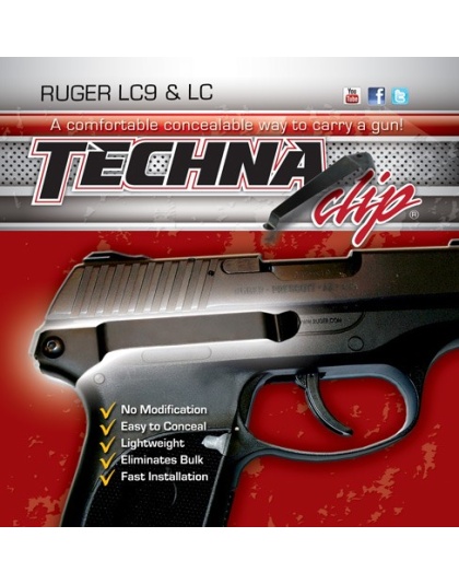 Techna Clips Handgun Retention Clip Ruger LC9/LC380 Right