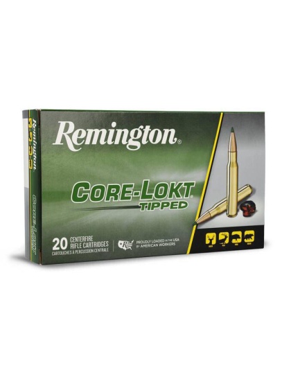 Remington Core-Lokt Tipped Rifle Ammunition 7mm-08 Rem 140gr PT 2860 fps 20/ct