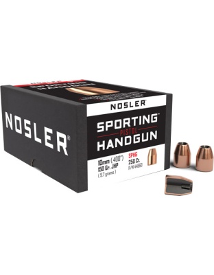 Nosler Bullets 10 mm.400 150 Grain Jacketed Hollow Point 250 Count