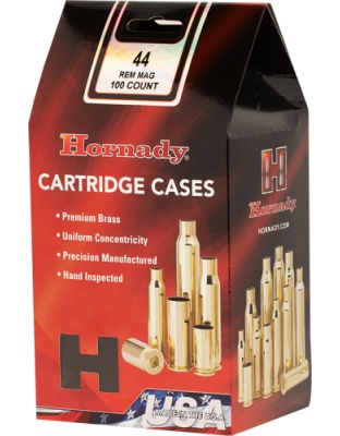 Hornady Unprimed Cases 44 Remington Magnum 100 Pack 5-Pack/Cs
