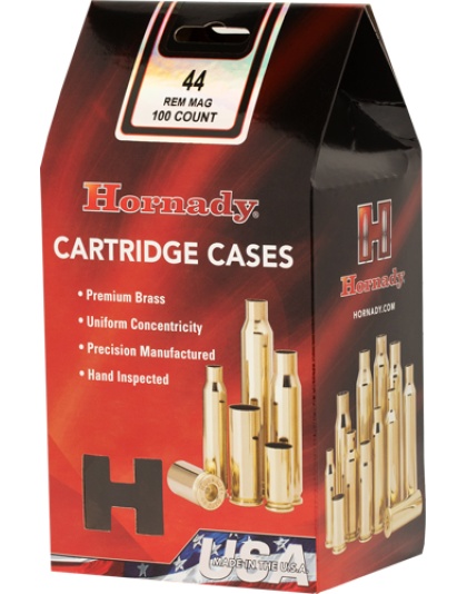 Hornady Unprimed Cases 44 Remington Magnum 100 Pack 5-Pack/Cs