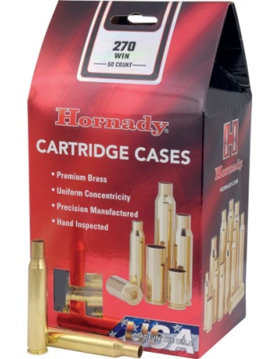 Hornady Unprimed Cases 270 Win 50 Pack 5-Pack/Cs