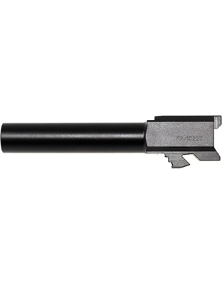 Faxon Firearms Fits Glock 19 Barrel 9 mm Duty Series Non Threaded Black