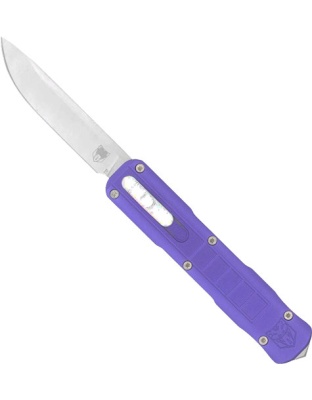 Cobratec Knives Small Raptor Out-the-Front Purple 2.5" Drop Point
