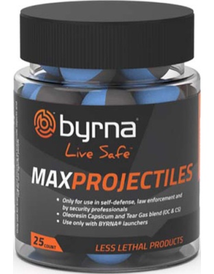 Byrna Technologies Max Projectiles 25 Count Tub.68 Caliber