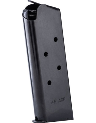 Check Mate Industries Checkmate Magazine 1911 Subcompact.45 Automatic Colt Pistol Black 6 Rounds