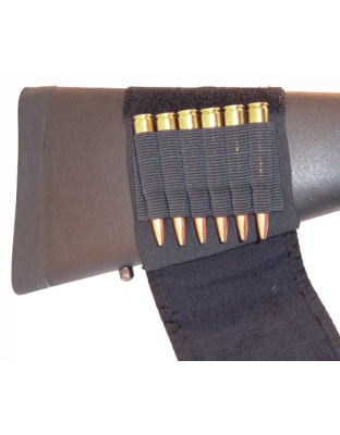 Grovtec Rifle Shell Holder Buttstock Sleeve with Flap