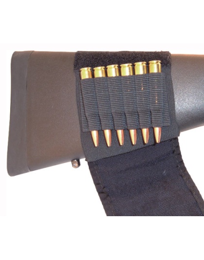 Grovtec Rifle Shell Holder Buttstock Sleeve with Flap