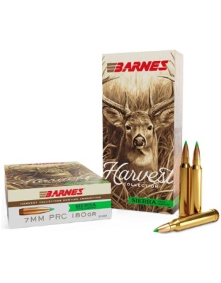 Barnes Harvest 7 mm Precision Rifle Cartridge 180 Grain Tipped Gameking 20 Rounds 10 Boxes per Case