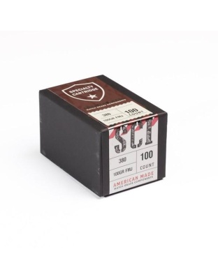 Specialty Cartridge.355 380 100GR FMJ Bullets 100/ct
