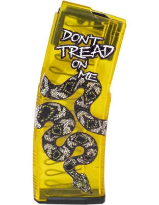 AMEND2 AR-15 Magazine 5.56X45 30 Rounds Poly Modc Yellow Dtom