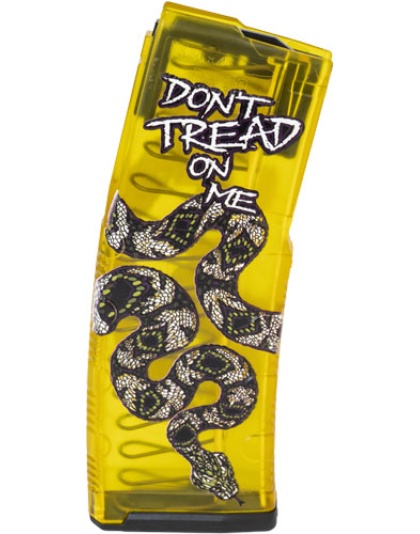 AMEND2 AR-15 Magazine 5.56X45 30 Rounds Poly Modc Yellow Dtom
