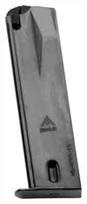 MEC-Gar Magazine Ruger P85/89/93/94/95/PC9 9 mm 17 Rounds Blued