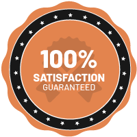 100% Satisfaction Guaranteed
